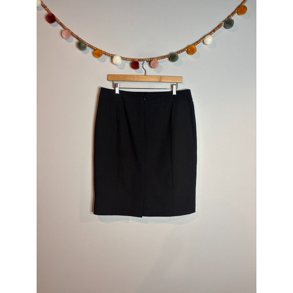 Calvin Klein black pencil straight skirt